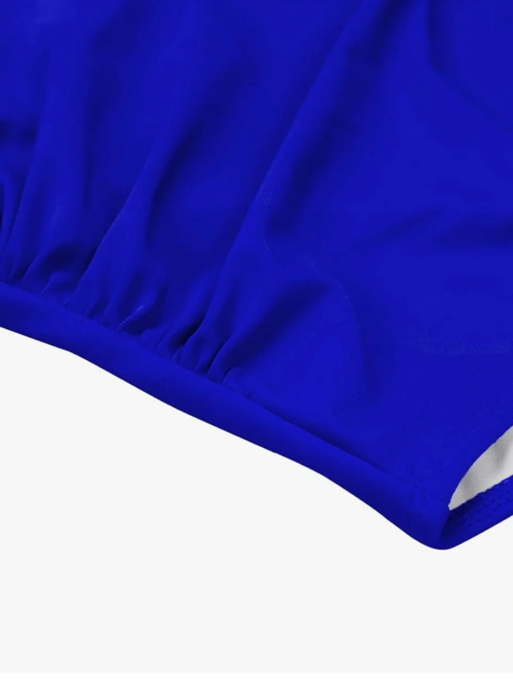 NWT Women’s Royal Blue Cut-out One-Piece Swimsuit - Picture 3 of 4